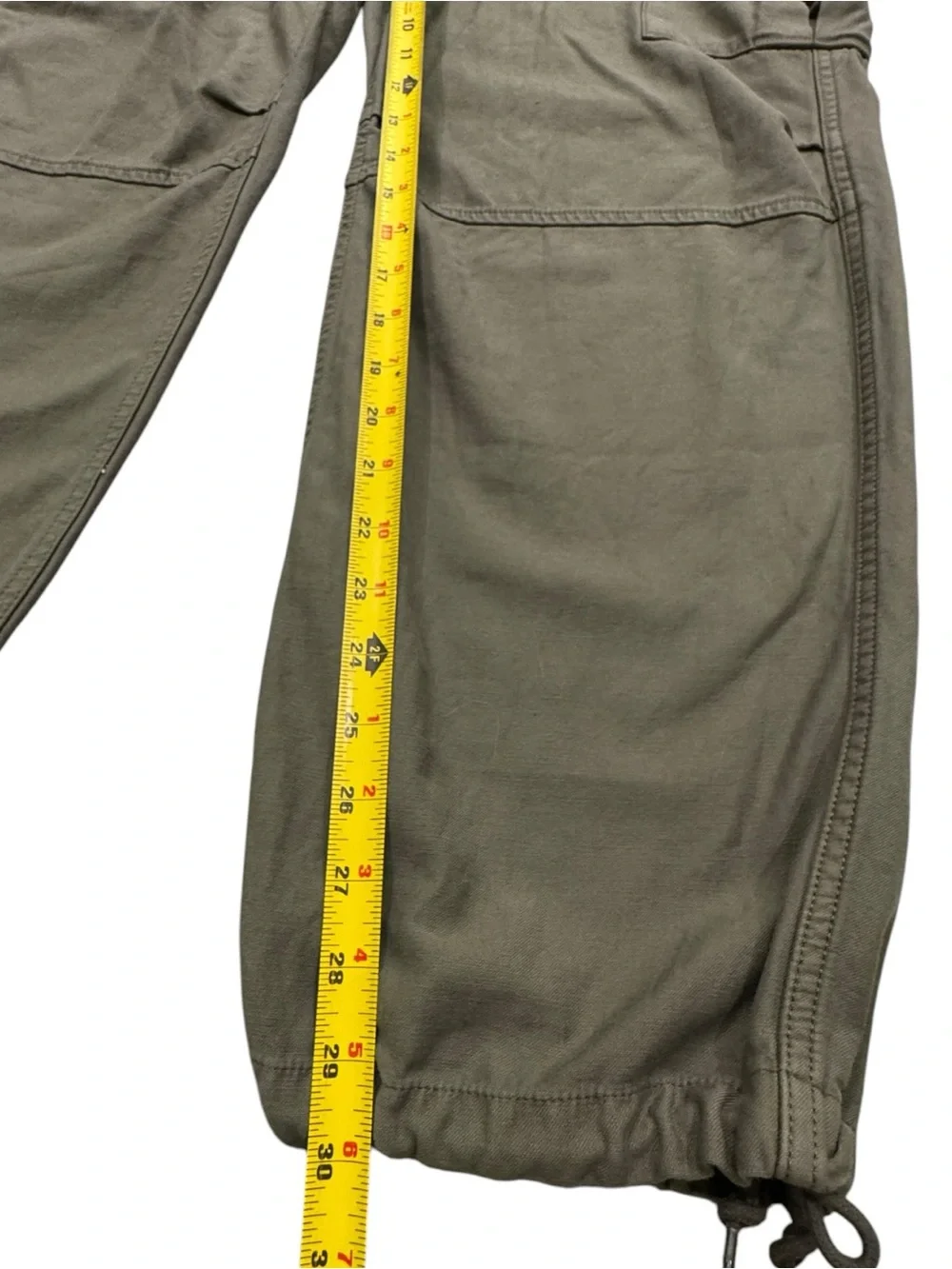 TNA Women’s Supply Cargo Pants / Utility Joggers – Olive Green – Size 6 - Picture 10 of 10
